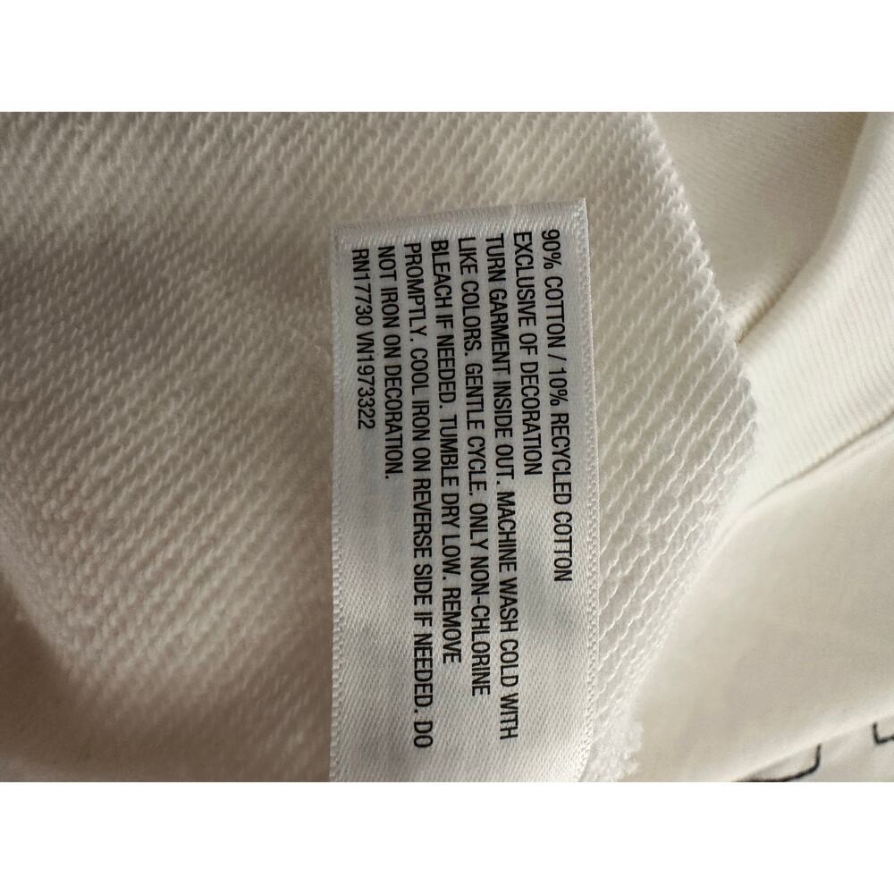 Parke x Target cream French terry cotton mockneck pullover sweatshirt NWT - Picture 4 of 6
